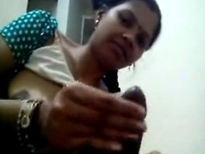 Horny mature indian slut sucks on hard cock