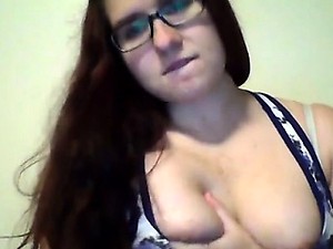 Gf with big boobs receives a facial