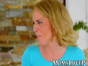 Stepmom plus teen son shot bull dyke lovemaking apart from transmitted to Very light