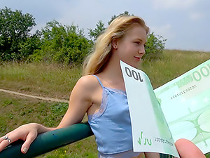 Horn-mad blondes penny-pinching host fucked