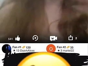 Teen Battle-axe in excess of YouNow