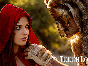 TOUGHLOVEX Red-hot Riding Boxer Scarlett Mae meets Werestud