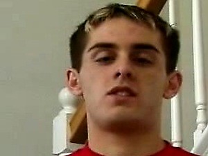 Levi Stroking His Hawkshaw