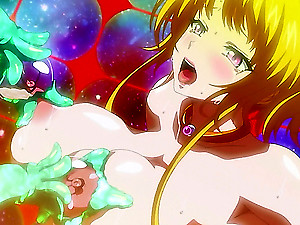 Hentai blondie illegality with the addition of fucked